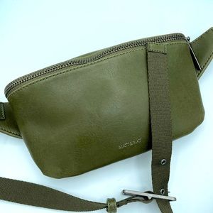 Matt & Nat Olive Green Cross Body Bag Worn Once